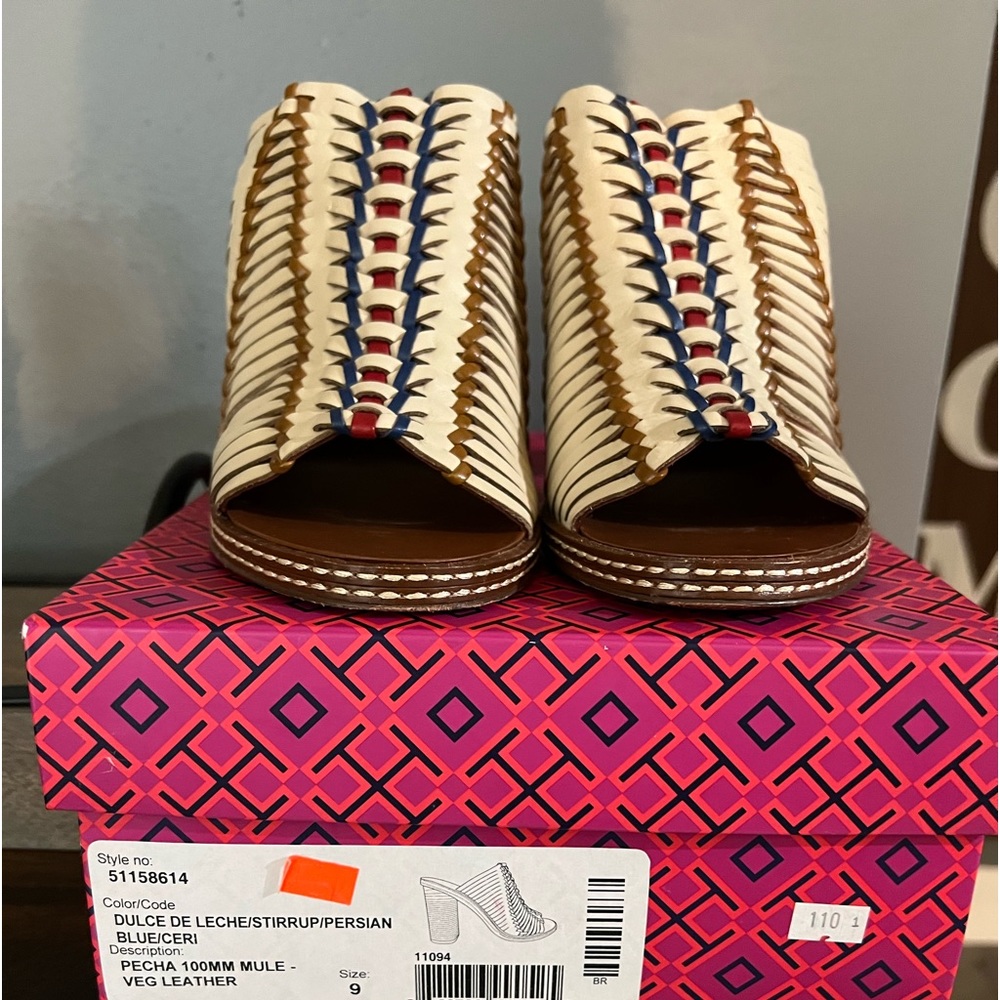 Tory Burch size 9 Mule Sandals